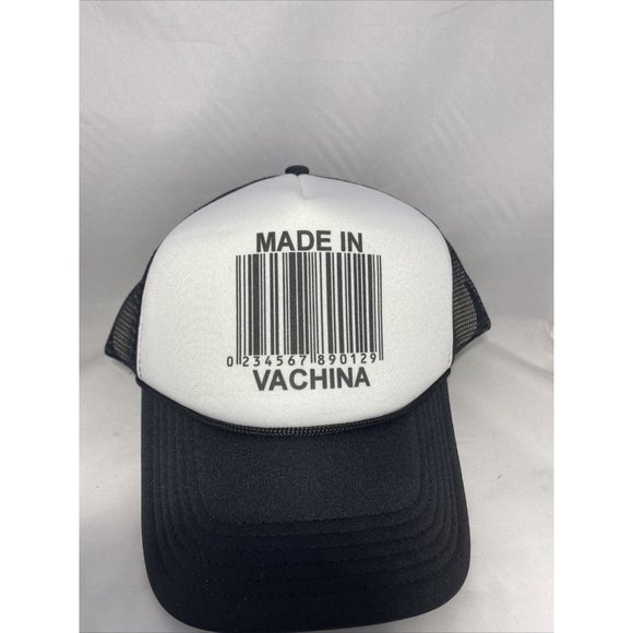 Made In VACHINA Trucker Hat Mesh Hat snapback hat adjustable - Picture 4 of 4